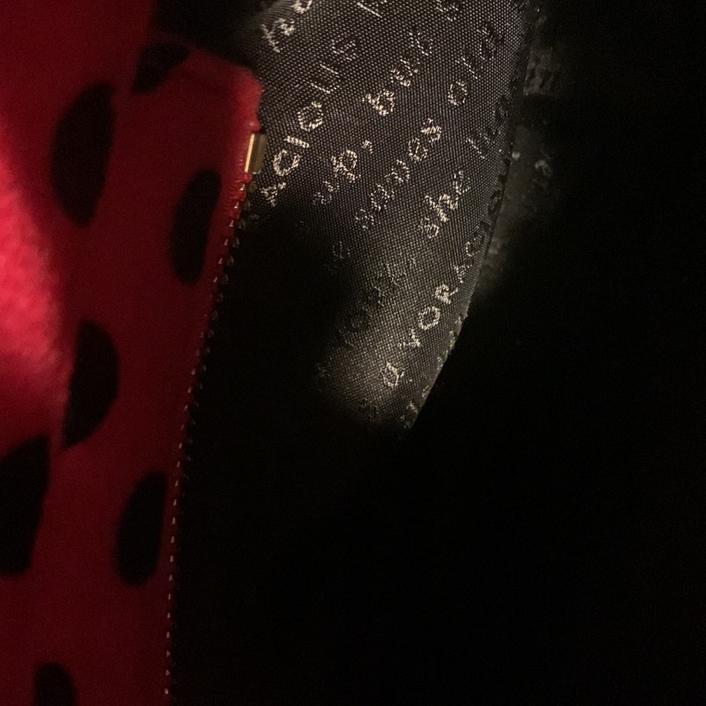 Kate spade flannel bag never used nwot - Picture 7 of 8